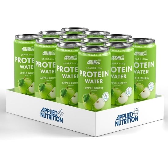 Sparkling Protein Water, Apple Burst, 12 x 330 ml, Applied Nutrition