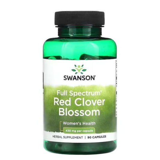Red Clover Blossom, 430mg, 90 caps, Swanson - Vitax.ro