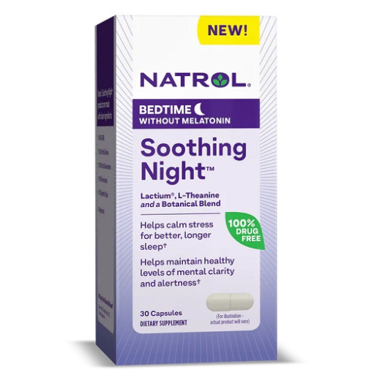 Soothing Night, 30 caps, Natrol - Vitax.ro