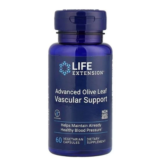 Advanced Olive Leaf Vascular Support, 60 vcaps, Life Extension - Vitax.ro