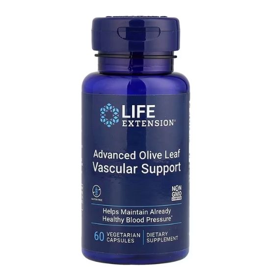Advanced Olive Leaf Vascular Support, 60 vcaps, Life Extension - Vitax.ro