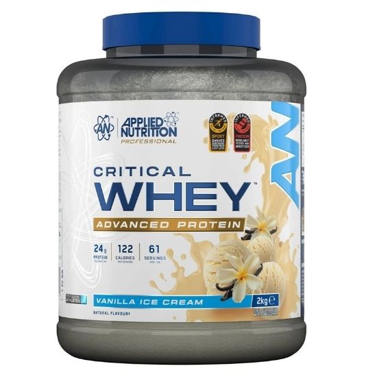 Critical Whey, Vanilla Ice Cream, 2000g, Applied Nutrition