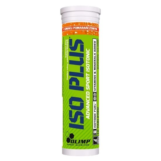 Iso Plus Effervescent, Orange, 6 x 10 tabs, Olimp Nutrition - Vitax.ro