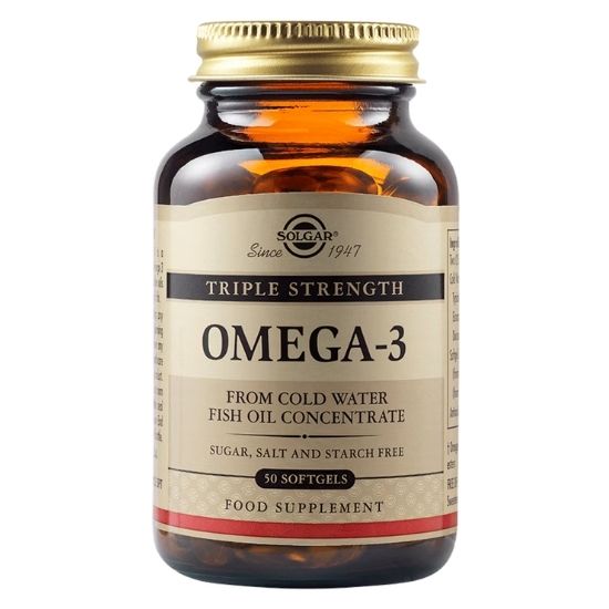 Omega-3 Triple Strength, 50 softgels, Solgar