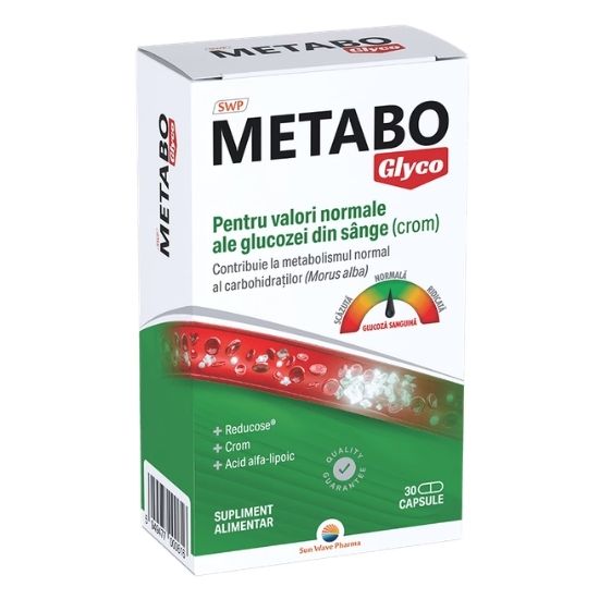 Metabo Glyco, 30cps, Sun Wave Pharma | Vitax.ro