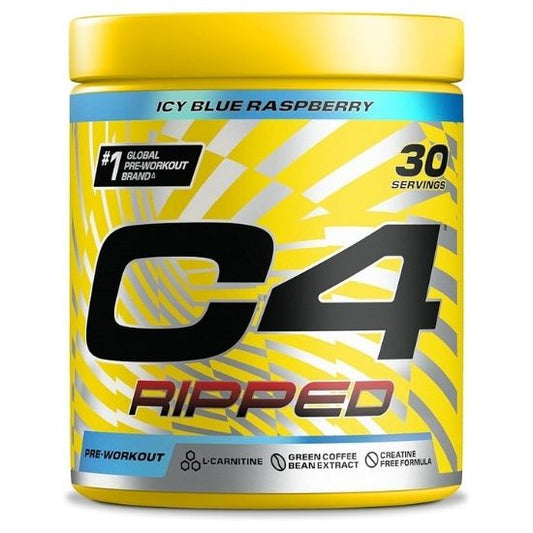 C4 Ripped, Icy Blue Raspberry, 189g, Cellucor - Vitax.ro