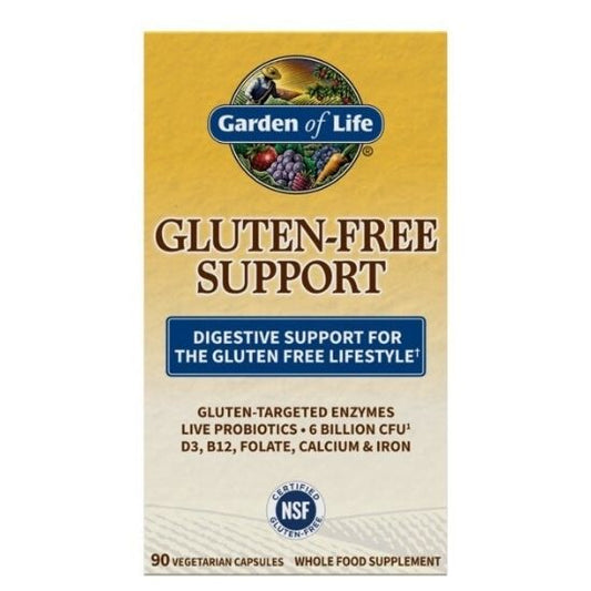 Gluten-Free Support, 90 vcaps, Garden of Life - Vitax.ro