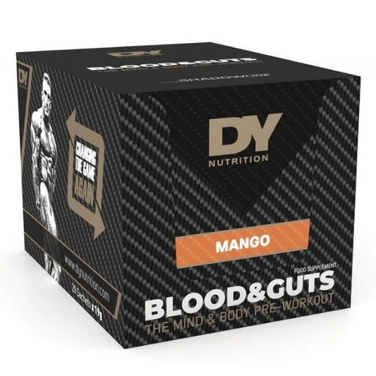 Blood and Guts Sachets, Mango, 20 x 19g, Dorian Yates