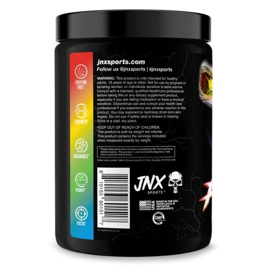 The Curse! Stim-Free Pump, Sour Candy, 580g, JNX Sports - Vitax.ro