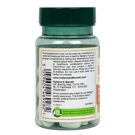Bromelain, 1500mg, 60 tablets, Holland & Barrett - Vitax.ro