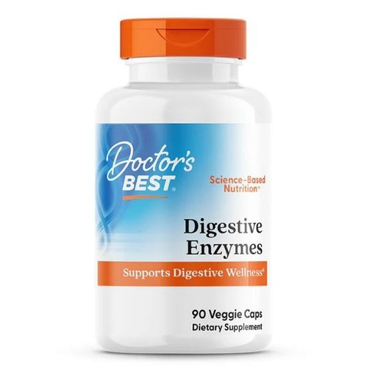 Digestive Enzymes, 90 vcaps, Doctor's Best - Vitax.ro
