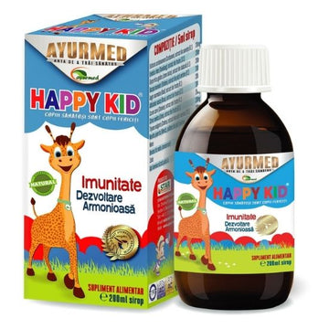 Happy Kid, Sirop, 200 Ml, Ayurmed