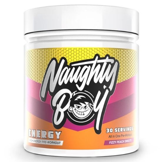 Energy, Fizzy Peach Sweets, 390g, Naughty Boy - Vitax.ro