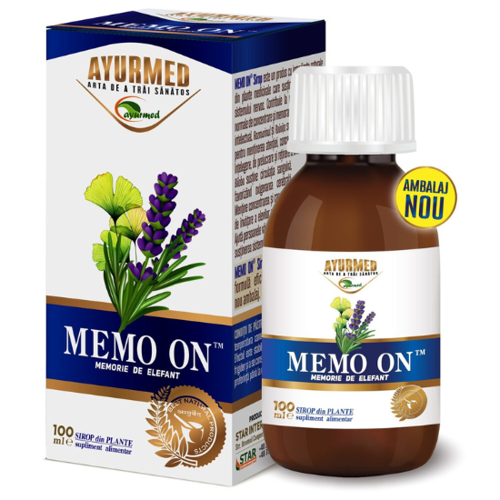 Memo On Sirop, Ayurmed, 100 Ml