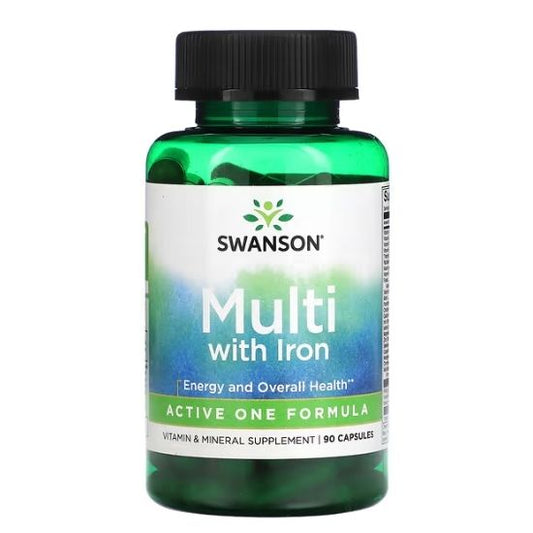 Multi with Iron, 90 caps, Swanson - Vitax.ro