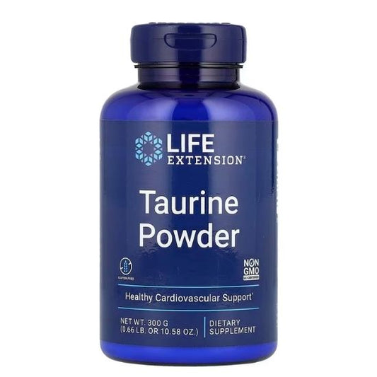 Taurine Powder, 300g, Life Extension - Vitax.ro