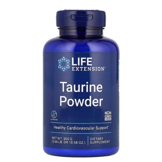 Taurine Powder, 300g, Life Extension - Vitax.ro