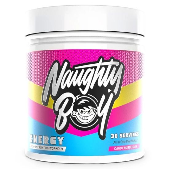 Energy, Candy Bubblegum, 390g, Naughty Boy - Vitax.ro
