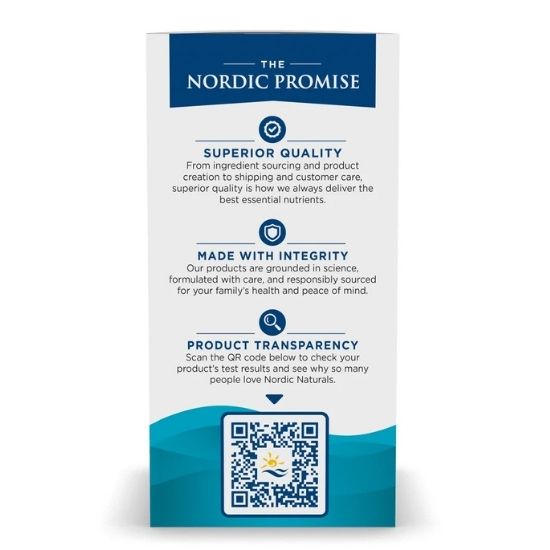 Ultimate Omega-D3 Fish Oil, 1280mg Lemon, 120 softgels, Nordic Naturals - Vitax.ro