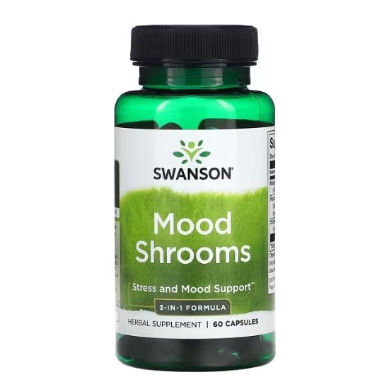 Mood Shrooms, 60 caps, Swanson - Vitax.ro