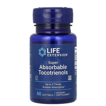 Super Absorbable Tocotrienols, 60 softgels, Life Extension - Vitax.ro