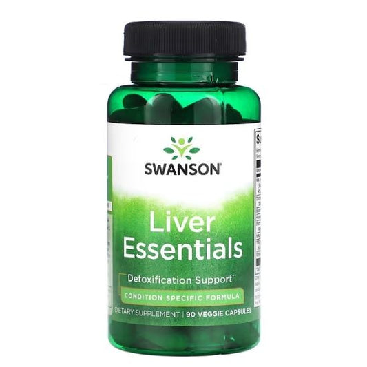 Liver Essentials, 90 vcaps, Swanson - Vitax.ro