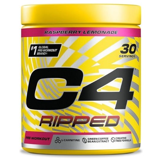 C4 Ripped, Raspberry Lemonade, 189g, Cellucor - Vitax.ro