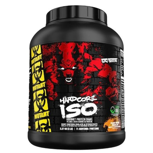 Hardcore Iso, Peanut Butter Chocolate, 2270g, Mutant - Vitax.ro