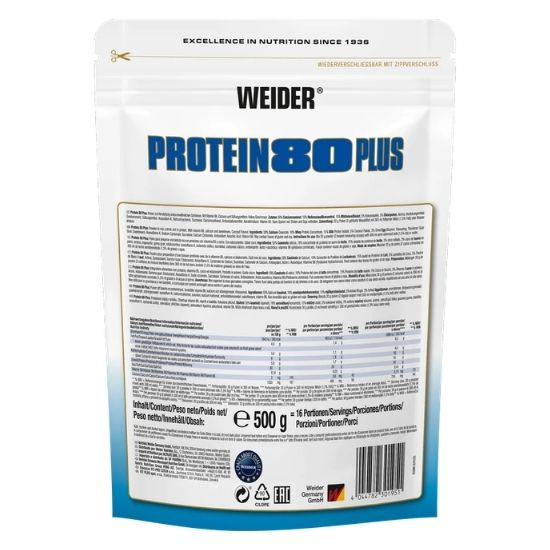 Protein 80 Plus, Coconut, 500g, Weider