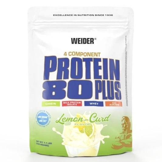 Protein 80 Plus, Lemon-Curd, 500g, Weider