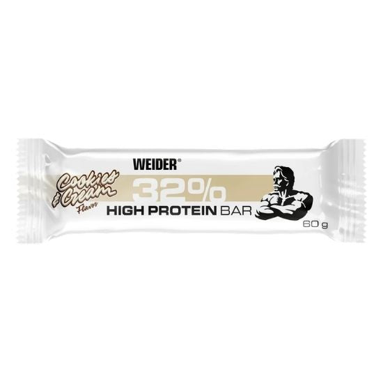 32% Protein Bar, Cookies & Cream, 60 g, Weider | Vitax.ro
