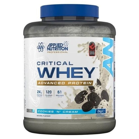 Critical Whey, Cookies 'N' Cream, 2000g, Applied Nutrition - Vitax.ro