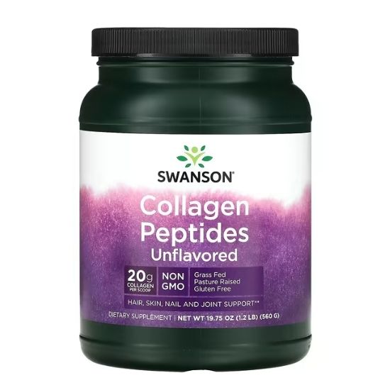 Collagen Peptides, 560g, Swanson - Vitax.ro