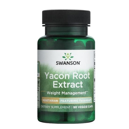 Yacon Root Extract, 100mg, 90 vcaps, Swanson - Vitax.ro