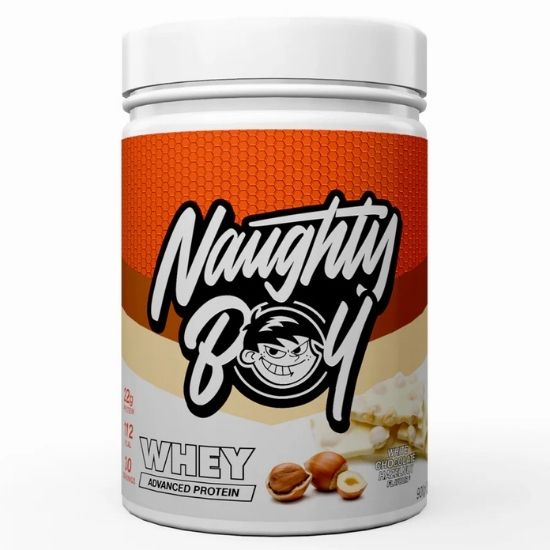 Advanced Whey, White Chocolate Hazelnut, 900g, Naughty Boy - Vitax.ro