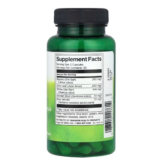 Colon Helper, 60 caps, Swanson - Vitax.ro