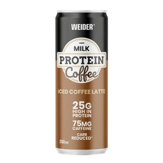 Milk Protein Shake, Iced Coffee Latte, 250 ml, Weider
