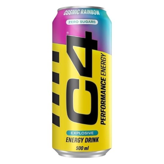 C4 Explosive Energy Drink, Cosmic Rainbow, 12 x 500 ml, Cellucor - Vitax.ro