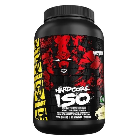 Hardcore Iso, Banana Cream, 727g, Mutant - Vitax.ro