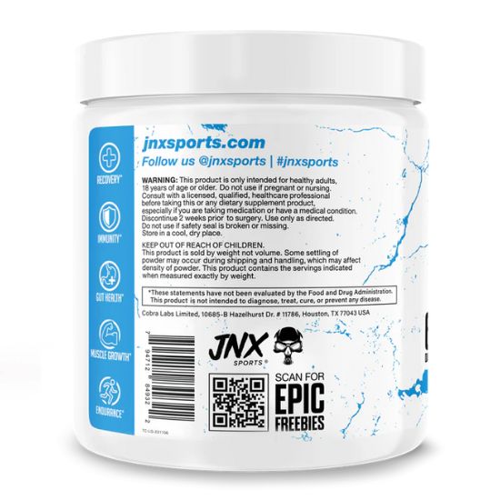The Curse! Glutamine, Unflavored - 300g - Vitax.ro