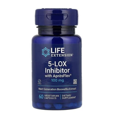 5-LOX Inhibitor cu ApresFlex, 100mg, 60 vcaps, Life Extension - Vitax.ro