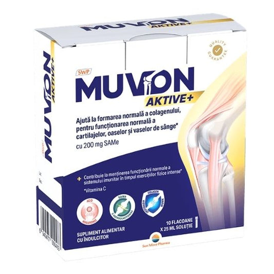 Muvon Aktive Plus, 10 fiole x 25ml, Sun Wave Pharma