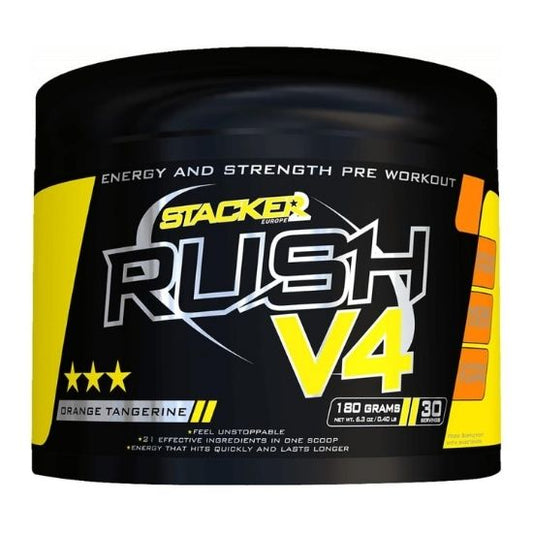 Rush V4, Orange Tangerine, 180g, Stacker2 Europe - Vitax.ro