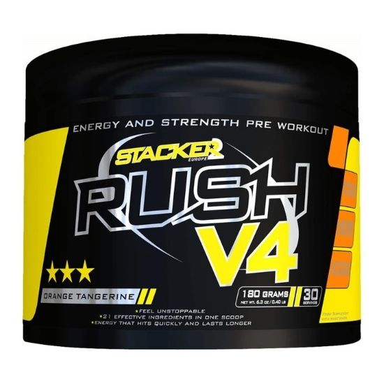 Rush V4, Orange Tangerine, 180g, Stacker2 Europe - Vitax.ro