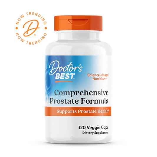 Comprehensive Prostate Formula cu Seleno Excell, 120 vcaps, Doctor's Best - Vitax.ro
