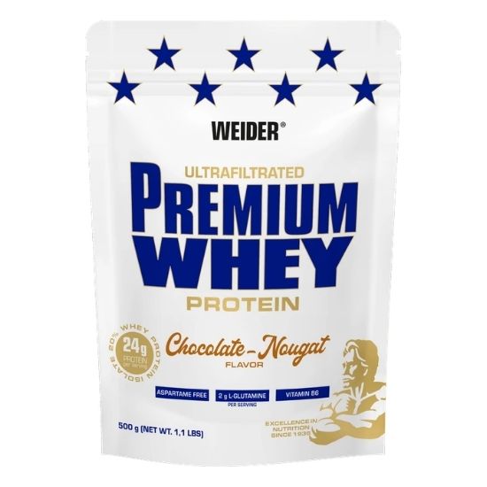 Premium Whey, Chocolate Nougat, 500g, Weider | Vitax.ro
