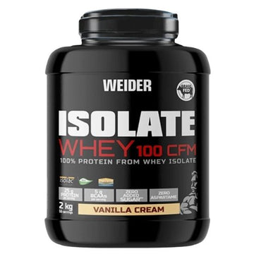 Isolate Whey 100 CFM, Vanilla Cream, 2000g, Weider