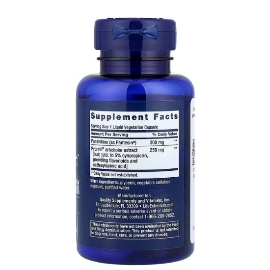 CHOL-Support, 60 liquid vcaps, Life Extension - Vitax.ro