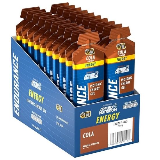 Endurance Energy Isotonic Energy Gel, Cola, 20 x 60g, Applied Nutrition - Vitax.ro