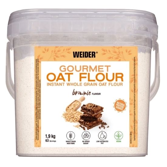 Oat Flour, Brownie, 1,9 kg, Weider | Vitax.ro